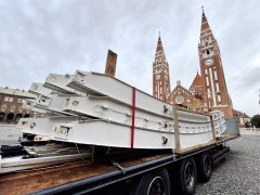 Szeged, épít, óriáskerék, Dóm tér