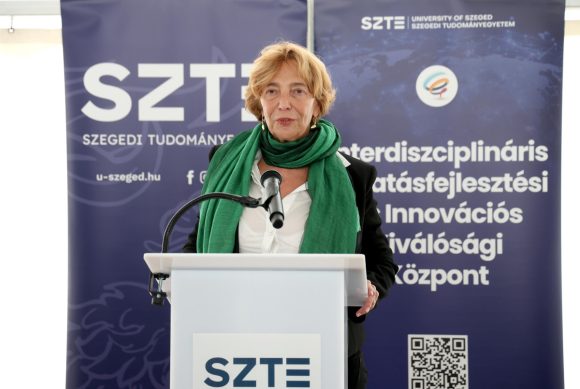 Szeged, Fenntartható Mobilitás Ipari Kapcsolati Központ, alapkőletétel, SZTE, egyetem, fejlesztés, kutatás