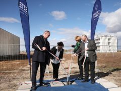 Szeged, Fenntartható Mobilitás Ipari Kapcsolati Központ, alapkőletétel, SZTE, egyetem, fejlesztés, kutatás