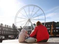 Szeged, építik, óriáskerék, Dóm tér