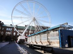 Szeged, építik, óriáskerék, Dóm tér