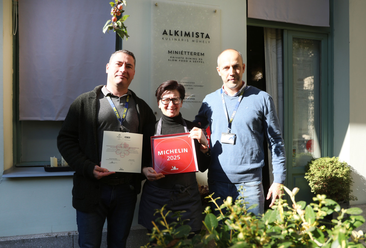 Szeged, Katkó Kriszta, Alkimista Kulináris Műhely, séf, Michelin-tányér, gasztronómia