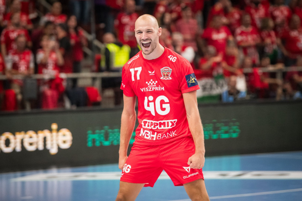 Szegeden folytatja a Veszprém korábbi jobbátlövője. Lukas Sandell. Fotó: handballveszprem.hu