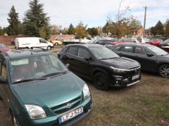 Szeged, Dugonics temető, temető, parkolás, parkoló, Temető utca