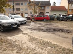 Szeged, Dugonics temető, temető, parkolás, parkoló, Temető utca