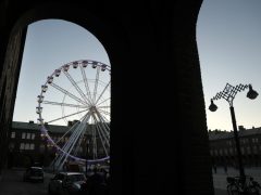 Szeged, november 1., elindult, óriáskerék, Dóm tér