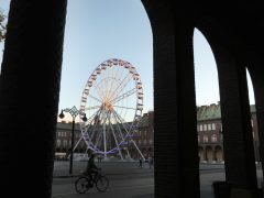 Szeged, november 1., elindult, óriáskerék, Dóm tér