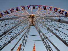 Szeged, november 1., elindult, óriáskerék, Dóm tér
