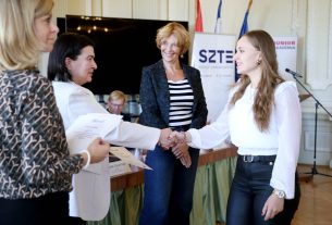 Szeged, Zirzen Janka, Ösztöndíjprogram, Díjátadó, ünnepség, Rektori Hivatal, SZTE, egyetem