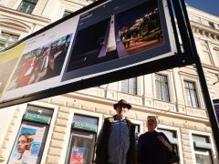 Szeged, Klauzál tér, 43. Magyar Sajtófotó Kiállítás, kiállítás, fotó, sajtófotó