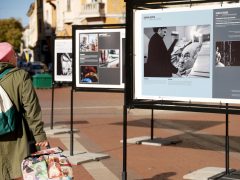Szeged, Klauzál tér, 43. Magyar Sajtófotó Kiállítás, kiállítás, fotó, sajtófotó