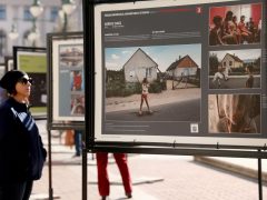 Szeged, Klauzál tér, 43. Magyar Sajtófotó Kiállítás, kiállítás, fotó, sajtófotó