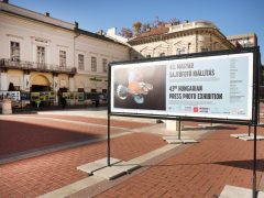 Szeged, Klauzál tér, 43. Magyar Sajtófotó Kiállítás, kiállítás, fotó, sajtófotó