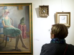 Szeged, Joachim József, szobrász, festőművész, emlékkiállítás, kiállítás, Magyar Tudományos Akadémia, SZAB székház