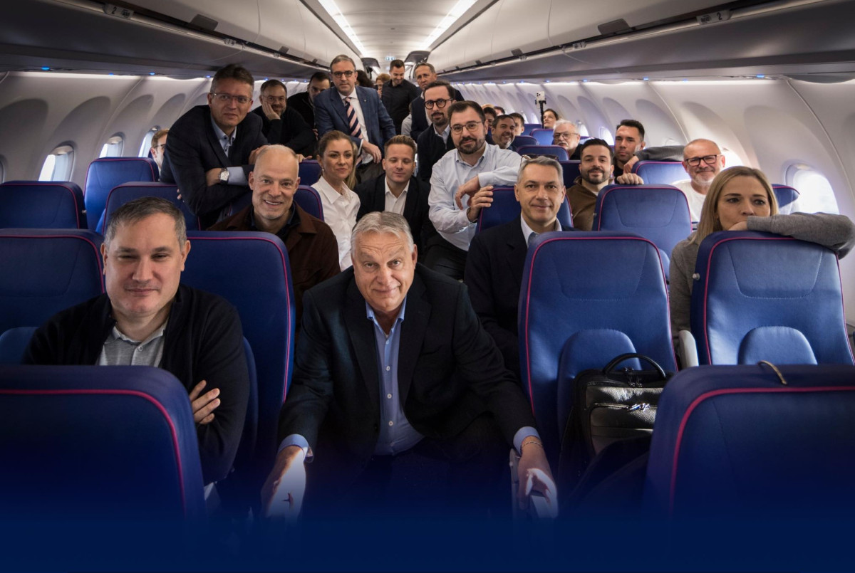 Orbán Viktor. Amerika. Donald Trump. Fotó: Orbán Viktor hivatalos FB