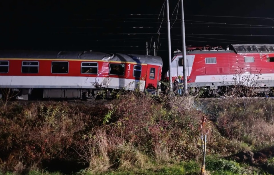 Vonatbaleset Szlovákiában