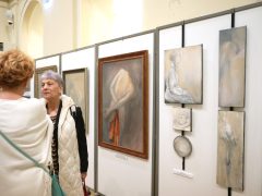 Szeged, Sonkodi Rita, festőművész, Klebelsberg és kora, kiállítás, megnyitó, Rektori