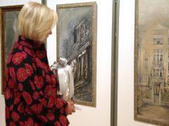 Szeged, Sonkodi Rita, festőművész, Klebelsberg és kora, kiállítás, megnyitó, Rektori