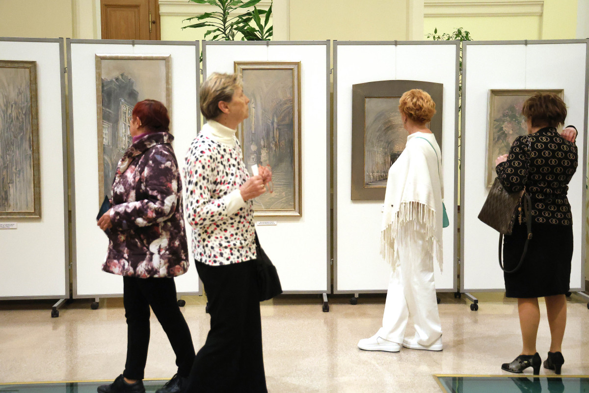 Szeged, Sonkodi Rita, festőművész, Klebelsberg és kora, kiállítás, megnyitó, Rektori