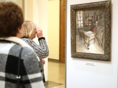 Szeged, Sonkodi Rita, festőművész, Klebelsberg és kora, kiállítás, megnyitó, Rektori