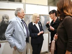 Szeged, Sonkodi Rita, festőművész, Klebelsberg és kora, kiállítás, megnyitó, Rektori