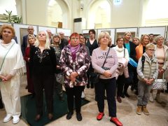 Szeged, Sonkodi Rita, festőművész, Klebelsberg és kora, kiállítás, megnyitó, Rektori