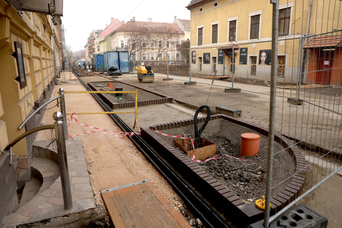 Szeged, felújítás, belváros, Gogol utca