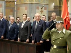 Szeged, Nemzeti Emlékhely, avatás, szegedi dóm, Dóm tér, ünnepség, Sulyok Tamás, köztársasági elnök