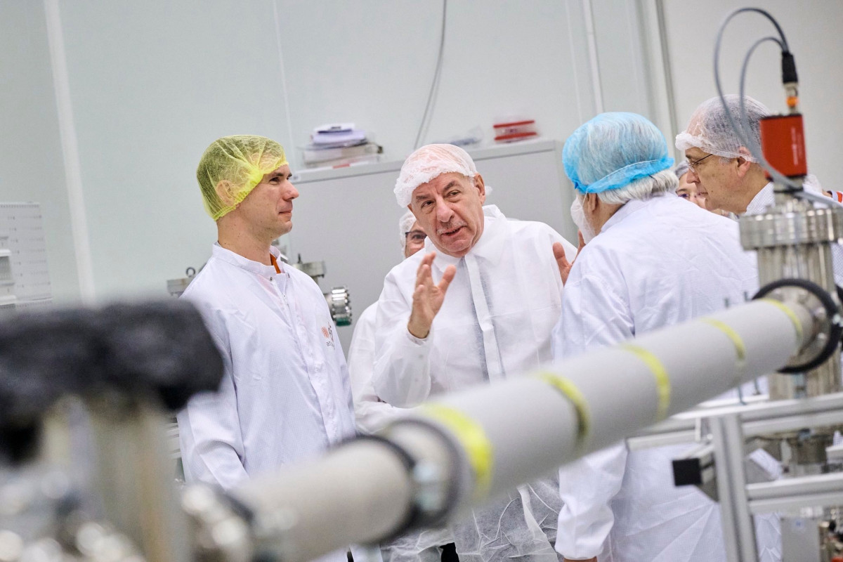 Sulyok Tamás köztársasági elnök. ELI-ALPS. Szeged. Fotó: Sulyok Tamás hivatalos FB