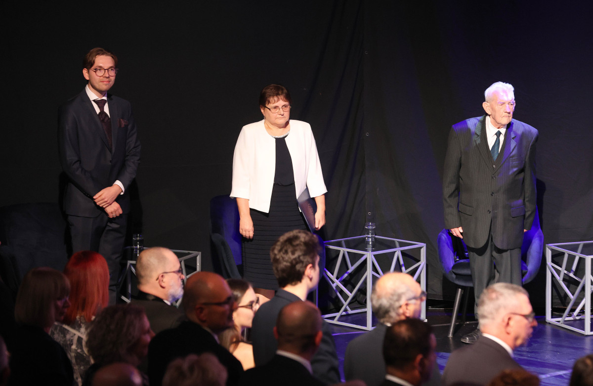 Szeged, Karikó Katalin, JATE-díj, gála, TIK, egyetem, SZTE, Czikkely Márton Simon, Tóth Ágota, Ilia Mihály