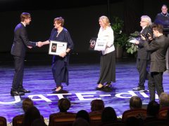 Szeged, Karikó Katalin, JATE-díj, gála, TIK, egyetem, SZTE, Czikkely Márton Simon, Tóth Ágota, Ilia Mihály