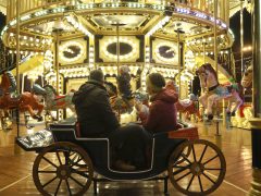 Szeged, nosztalgia körhinta, körhinta, karácsonyi hetek, Dóm tér