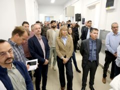 Szeged, felújított, SZTE, TTIK, Földrajz- és Földtudományi Intézet, átadó