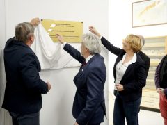 Szeged, felújított, SZTE, TTIK, Földrajz- és Földtudományi Intézet, átadó