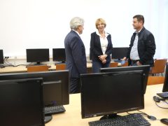 Szeged, felújított, SZTE, TTIK, Földrajz- és Földtudományi Intézet, átadó