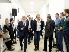 Szeged, felújított, SZTE, TTIK, Földrajz- és Földtudományi Intézet, átadó