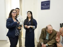 Szeged, felújított, SZTE, TTIK, Földrajz- és Földtudományi Intézet, átadó