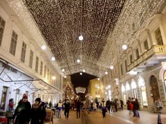 Szeged, megnyílt, Szegedi Karácsonyi Hetek, karácsony, fények, szarvas, gólyalábasok, Dóm tér