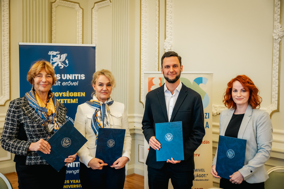 Együttműködési megállapodást kötött az SZTE és a Szegedi Nemzetközi Oktatási Központ. Fotó: SZTE/Sahin-Tóth István