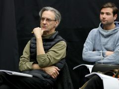 Szeged, A revizor, vígjáték, színház, olvasópróba, Szegedi Nemzeti Színház, kultura