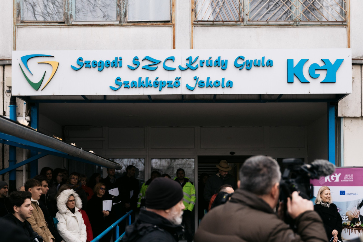 Krúdy. Szeged. Szakképzés. Fotó: Mihálffy Béla hivatalos FB