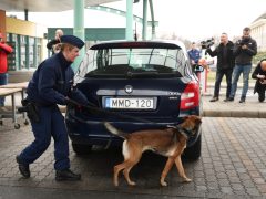 Röszke, Horváth László, kormánybiztos, Töreki Sándor, vezérőrnagy, sajtótájékoztató, kábítószer, drog, DELTA Program, Röszkei Autópálya Határátkelőhely, határ, határátkelő