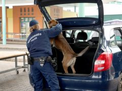 Röszke, Horváth László, kormánybiztos, Töreki Sándor, vezérőrnagy, sajtótájékoztató, kábítószer, drog, DELTA Program, Röszkei Autópálya Határátkelőhely, határ, határátkelő