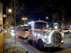 Szeged, belváros, ünnepi fény, karácsonyi fény