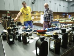 Szeged, Vasútmodell, kiállítás, Agóra, vonat