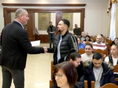 Szeged, szociális bérlakások, átadás, Városháza, Botka László