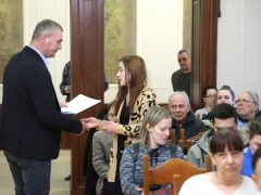 Szeged, szociális bérlakások, átadás, Városháza, Botka László