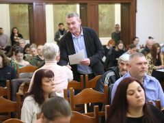 Szeged, szociális bérlakások, átadás, Városháza, Botka László