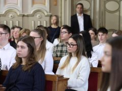 Szeged, városi ösztöndíjasok, ösztöndíj, köszöntés városháza