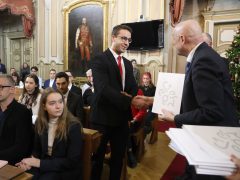 Szeged, városi ösztöndíjasok, ösztöndíj, köszöntés városháza
